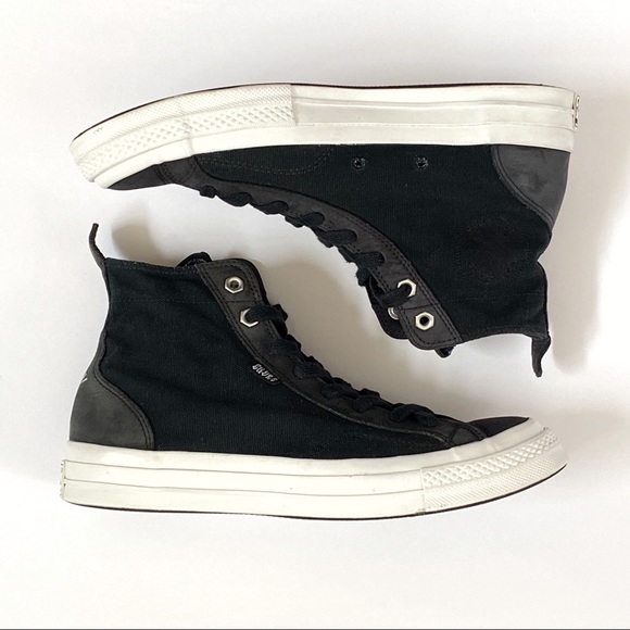 Graffiti artist Chaz Bojorquez Converse Chuck Taylor black high top sneaker shoe - Picture 9 of 13